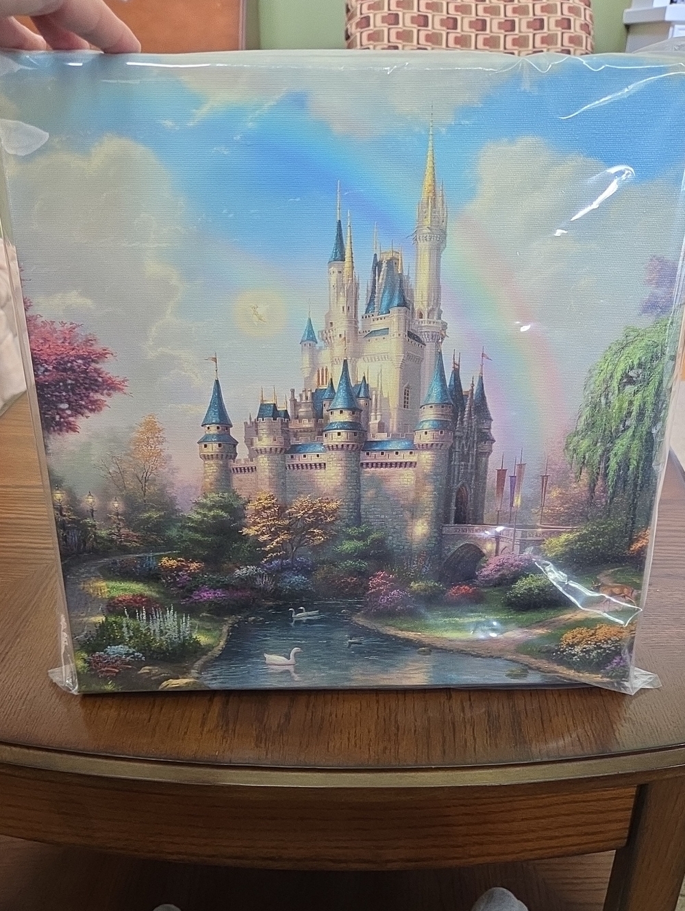 Thomas Kinkade Certificate of Authenticity - A New Day At Cinderella Castle